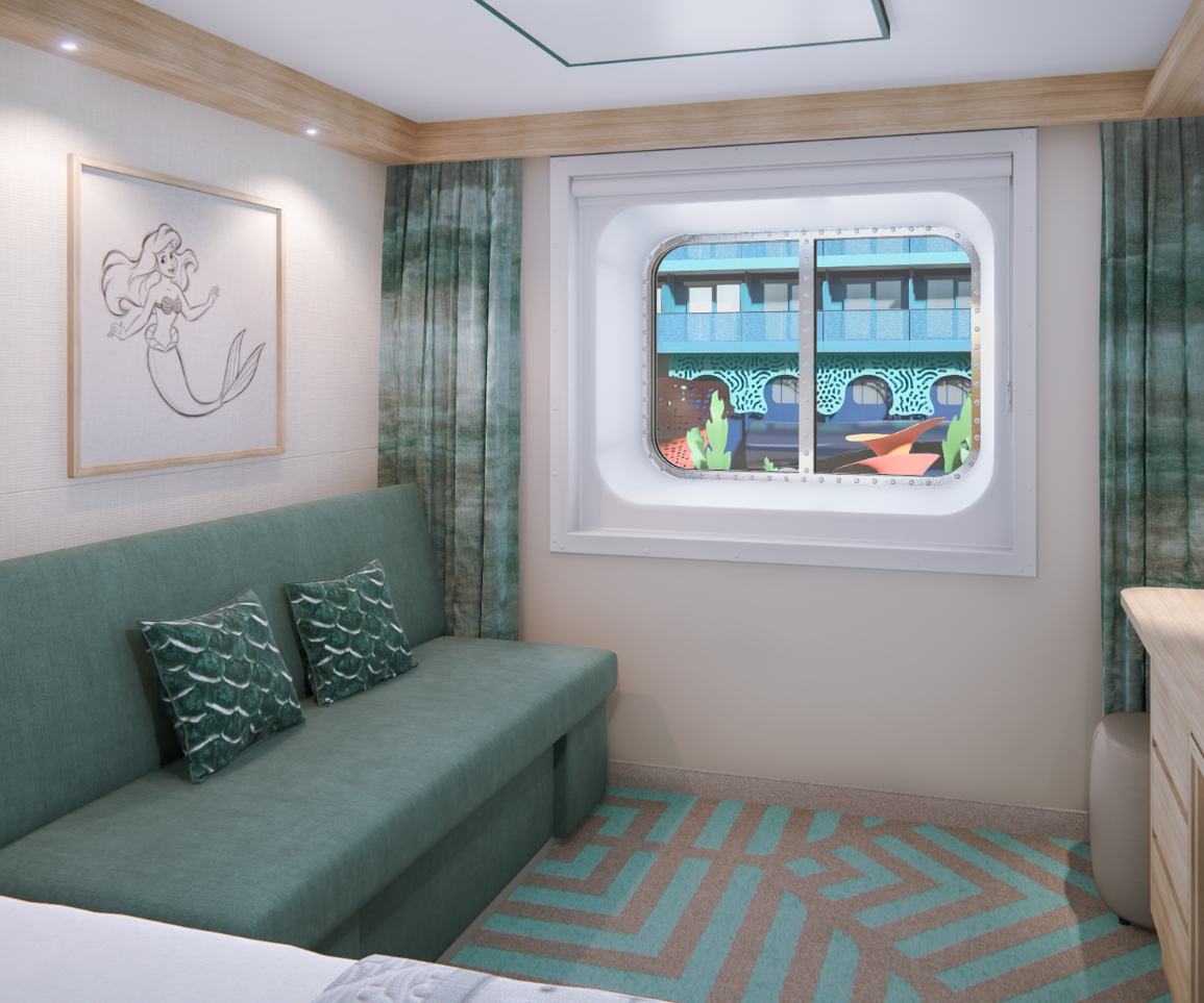 Deluxe Inside Stateroom with Reef View